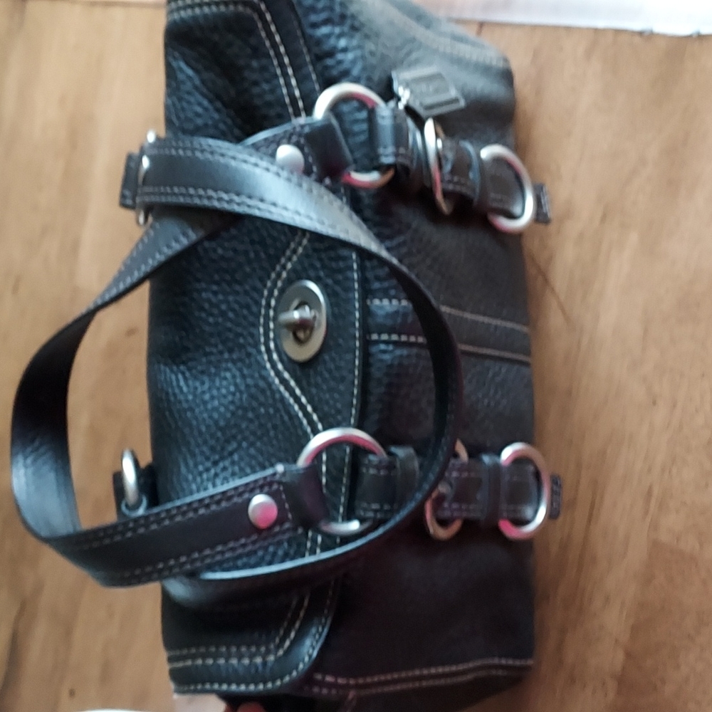 Coach Pebbled Leather Vintage Bag, RARE FIND!! EUC